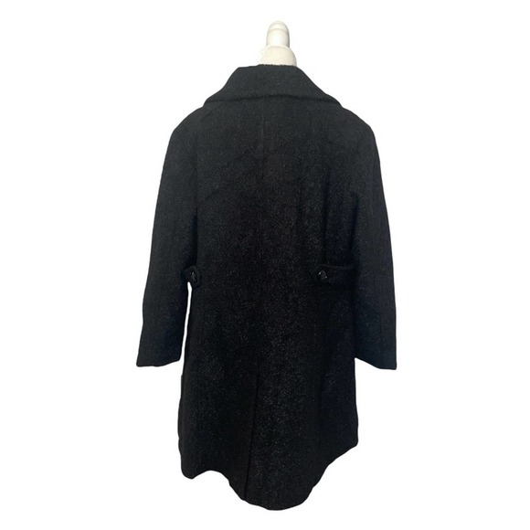 New York Bouncy Wool Fully Lined Button Up Plus Size Coat 1X NWT - Picture 3 of 12